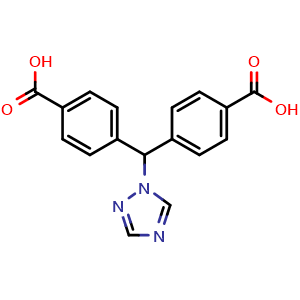 4-[(4-carboxyphenyl)(1H-1,2,4-triazol-1-yl)methyl]benzoic acid