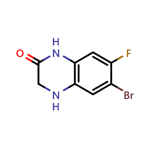 6-Bromo-7-fluoro-3,4-dihydroquinoxalin-2(1H)-one