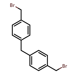 1-(bromomethyl)-4-{[4-(bromomethyl)phenyl]methyl}benzene