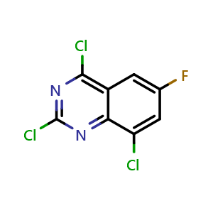 2,4,8-trichloro-6-fluoroquinazoline