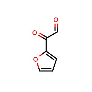 Chemical structure of 2-(furan-2-yl)-2-oxoacetaldehyde , CAS 17090-71-0, AChemBlock AD240634