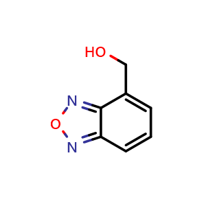 Chemical structure of 2,1,3-Benzoxadiazol-4-ylmethanol , CAS 175609-19-5, AChemBlock AD240667