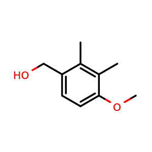 Chemical structure of 2,3-Dimethyl-4-methoxybenzyl alcohol , CAS 178049-63-3, AChemBlock AD240701