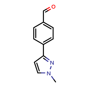 4-(1-methyl-1H-pyrazol-3-yl)benzaldehyde