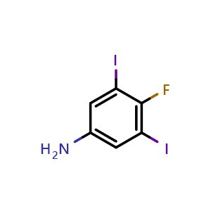 4-fluoro-3,5-diiodoaniline