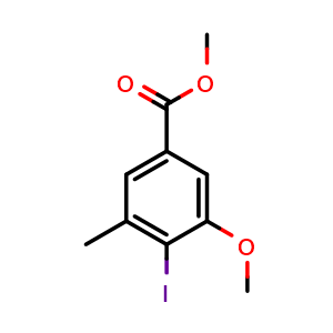 methyl 4-iodo-3-methoxy-5-methylbenzoate