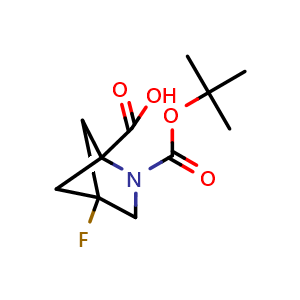 2-[(tert-Butoxy)carbonyl]-4-fluoro-2-azabicyclo[2.1.1]hexane-1-carboxylic acid