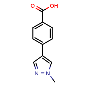 4-(1-methyl-1H-pyrazol-4-yl)benzoic acid