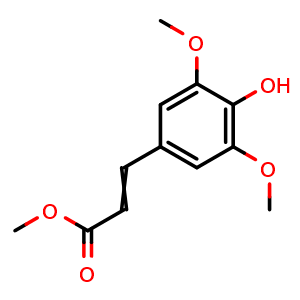 Chemical structure of Methyl sinapate , CAS 20733-94-2, AChemBlock AD241055