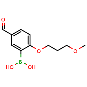 [5-formyl-2-(3-methoxypropoxy)phenyl]boronic acid