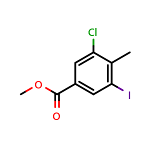 Methyl 3-chloro-5-iodo-4-methylbenzoate