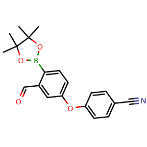 4-[3-formyl-4-(4,4,5,5-tetramethyl-1,3,2-dioxaborolan-2-yl)phenoxy]benzonitrile