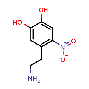 4-(2-Aminoethyl)-5-nitrobenzene-1,2-diol