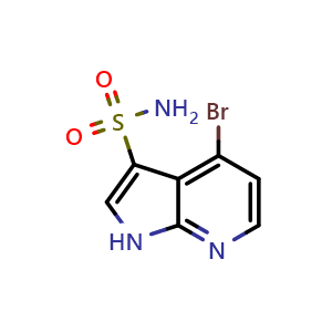 4-Bromo-1H-pyrrolo[2,3-b]pyridine-3-sulfonamide