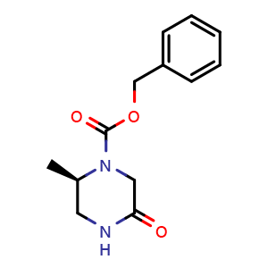 (R)-benzyl 2-methyl-5-oxopiperazine-1-carboxylate