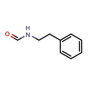 Chemical structure of N-(2-phenylethyl)formamide , CAS 23069-99-0, AChemBlock AD241326