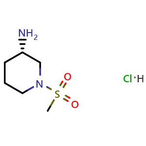 (S)-1-(Methylsulfonyl)piperidin-3-amine hydrochloride