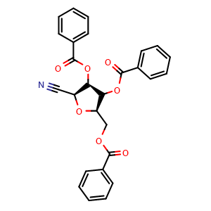 D-Allononitrile, 2,5-anhydro-, 3,4,6-tribenzoate
