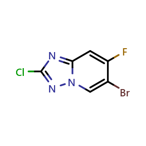 6-bromo-2-chloro-7-fluoro-[1,2,4]triazolo[1,5-a]pyridine