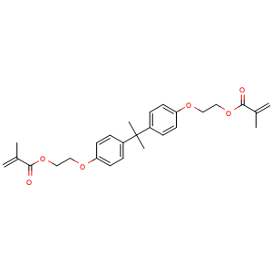 2-{4-[2-(4-{2-[(2-methylprop-2-enoyl)oxy]ethoxy}phenyl)propan-2-yl]phenoxy}ethyl 2-methylprop-2-enoate