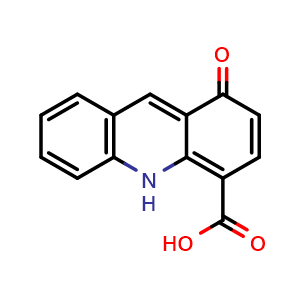 Chemical structure of Acridone-4-carboxylic acid , CAS 24782-64-7, AChemBlock AD241492