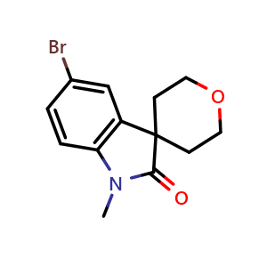 5-Bromo-1-methyl-2',3',5',6'-tetrahydrospiro[indoline-3,4'-pyran]-2-one