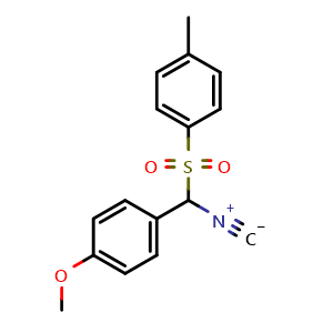 Chemical structure of a-Tosyl-(4-methoxybenzyl) isocyanide , CAS 263389-54-4, AChemBlock AD241568