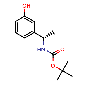 tert-Butyl (S)-(1-(3-hydroxyphenyl)ethyl)carbamate