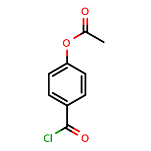 4-(carbonochloridoyl)phenyl acetate