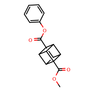 1-Methyl 4-phenyl cubane-1,4-dicarboxylate