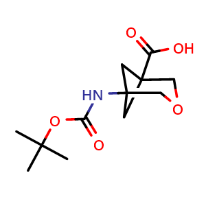 5-(tert-Butoxycarbonylamino)-3-oxabicyclo[3.1.1]heptane-1-carboxylic acid