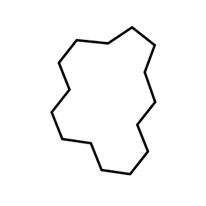 Chemical structure of Cyclopentadecane , CAS 295-48-7, AChemBlock AD241788
