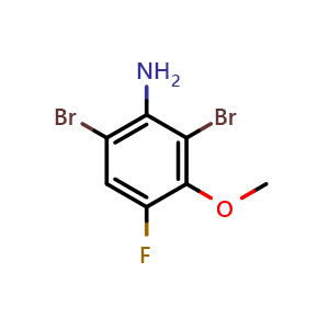2,6-dibromo-4-fluoro-3-methoxyaniline