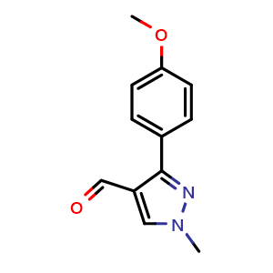 3-(4-Methoxyphenyl)-1-methyl-1H-pyrazole-4-carbaldehyde