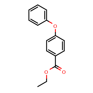 Chemical structure of Ethyl 4-phenoxybenzoate , CAS 31994-68-0, AChemBlock AD241851
