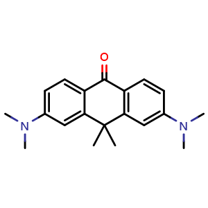 3,6-bis(dimethylamino)-10,10-dimethyl-9,10-dihydroanthracen-9-one
