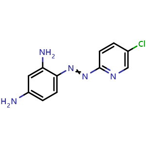 4-[2-(5-chloropyridin-2-yl)diazen-1-yl]benzene-1,3-diamine