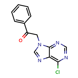 2-(6-chloro-9H-purin-9-yl)-1-phenylethan-1-one