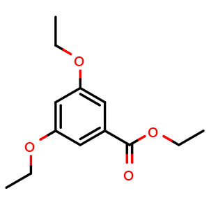 Chemical structure of Ethyl 3,5-diethoxybenzoate , CAS 351002-95-4, AChemBlock AD241946