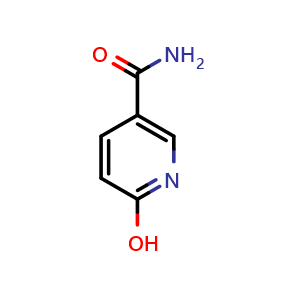 Chemical structure of 6-Hydroxynicotinamide , CAS 3670-59-5, AChemBlock AD241990