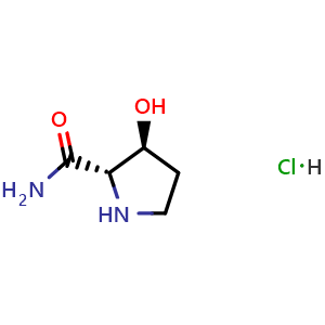 (2S,3S)-3-hydroxypyrrolidine-2-carboxamide;hydrochloride
