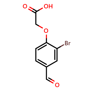 2-(2-Bromo-4-formylphenoxy)acetic a cid