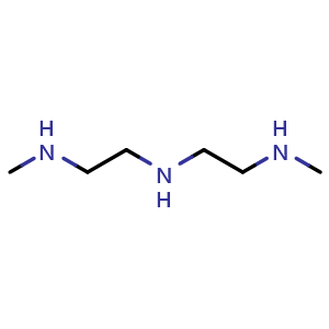 Chemical structure of N1-Methyl-N2-[2-(methylamino)ethyl]-1,2-ethanediamine , CAS 4432-89-7, AChemBlock AD242150
