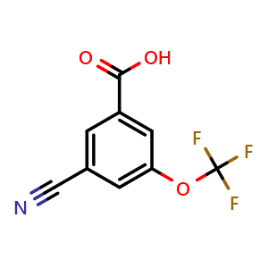 3-Cyano-5-trifluoromethyloxybenzoic acid
