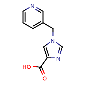 1-(Pyridin-3-ylmethyl)-1h-imidazole-4-carboxylic acid