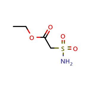 Chemical structure of Ethyl 2-sulfamoylacetate , CAS 55897-04-6, AChemBlock AD242374