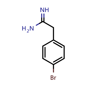2-(4-bromophenyl)acetimidamide