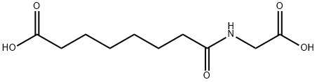 Chemical structure of Suberylglycine , CAS 60317-54-6, AChemBlock AD242482
