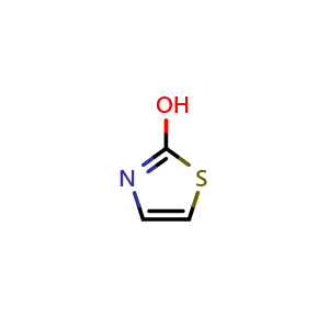 Chemical structure of Thiazol-2-ol , CAS 6039-97-0, AChemBlock AD242485