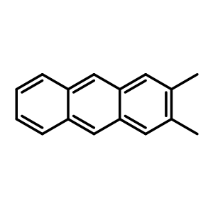 Chemical structure of 2,3-Dimethylanthracene , CAS 613-06-9, AChemBlock AD242515